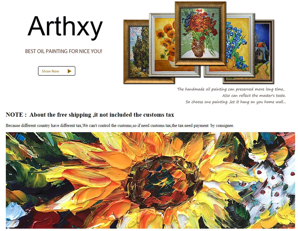 Arthyx,Large Handpainted Palette Knife Tree Oil Painting on Canvas,Modern Abstract Landscape Art Poster,Wall Pictures,Home Decor