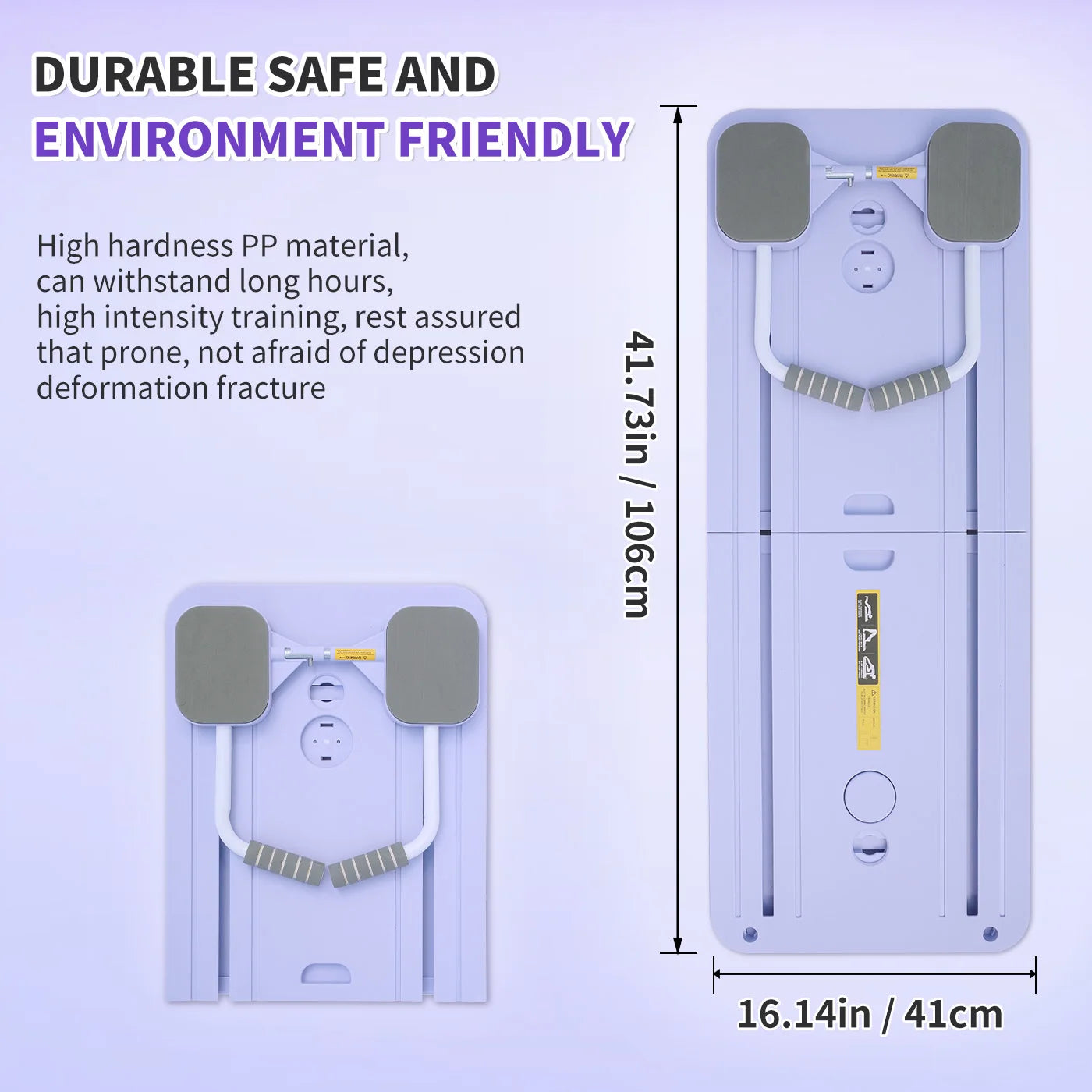 Pilates Board Ab Core Trainer Multifunctional Abdominal Board Pilates Foldable for Full-Body Strength Training Workout Equipment