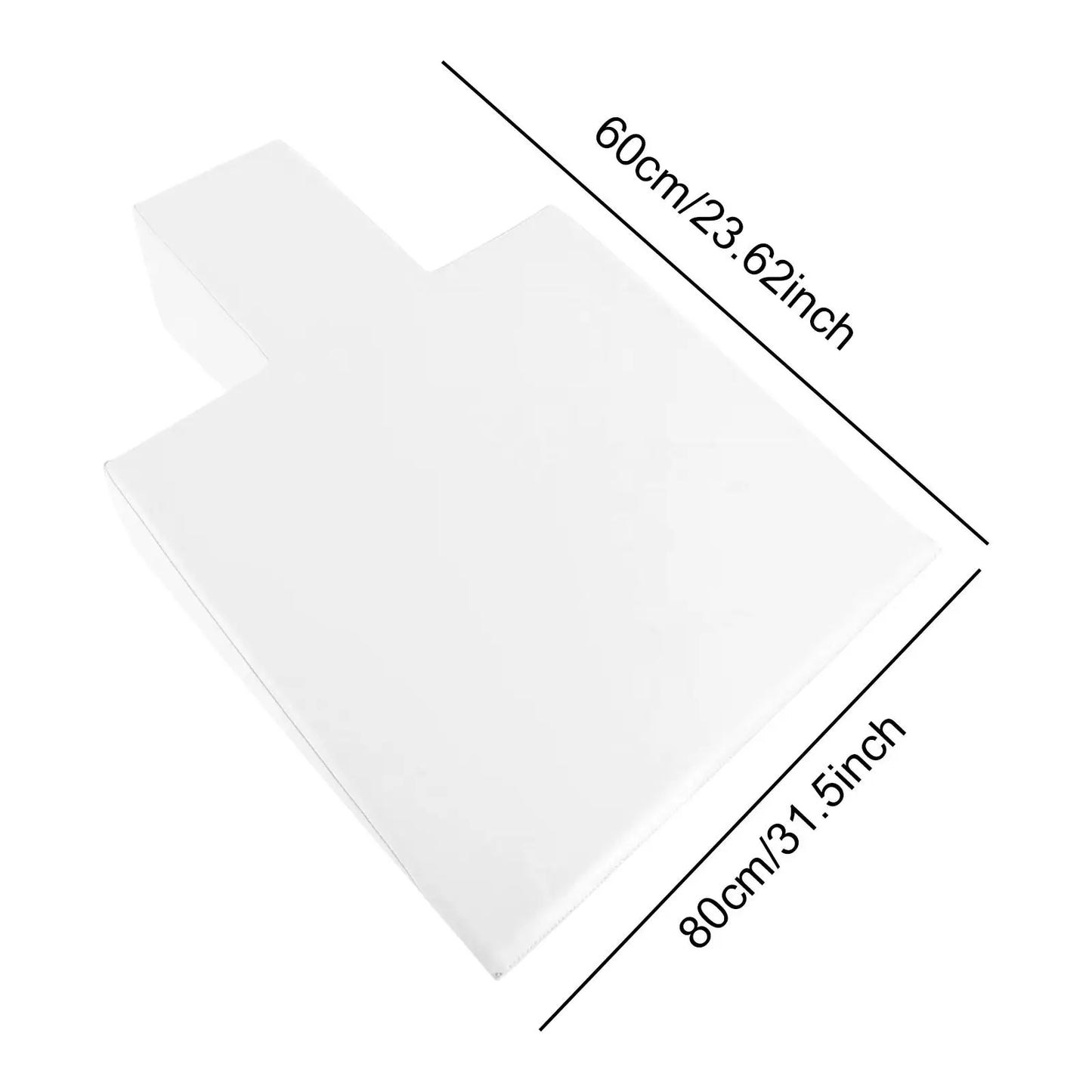 Wedge Block for Pilates Reformer Machine, Raises Block Upholstered Wedge for Balance Fitness Training Stretching Muscle Building