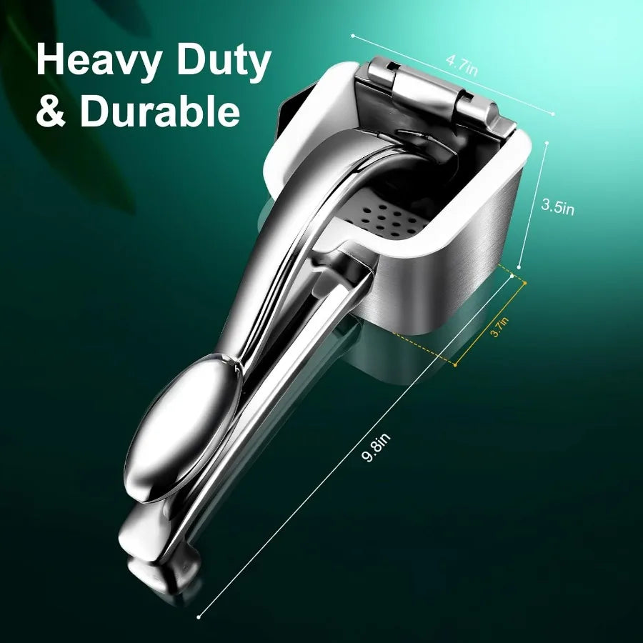Stainless Steel Citrus Juicer Press Manual Handheld Lemon Orange Pomegranate Squeezer with NonSlip Grip Rustproof Dishwasher Sa